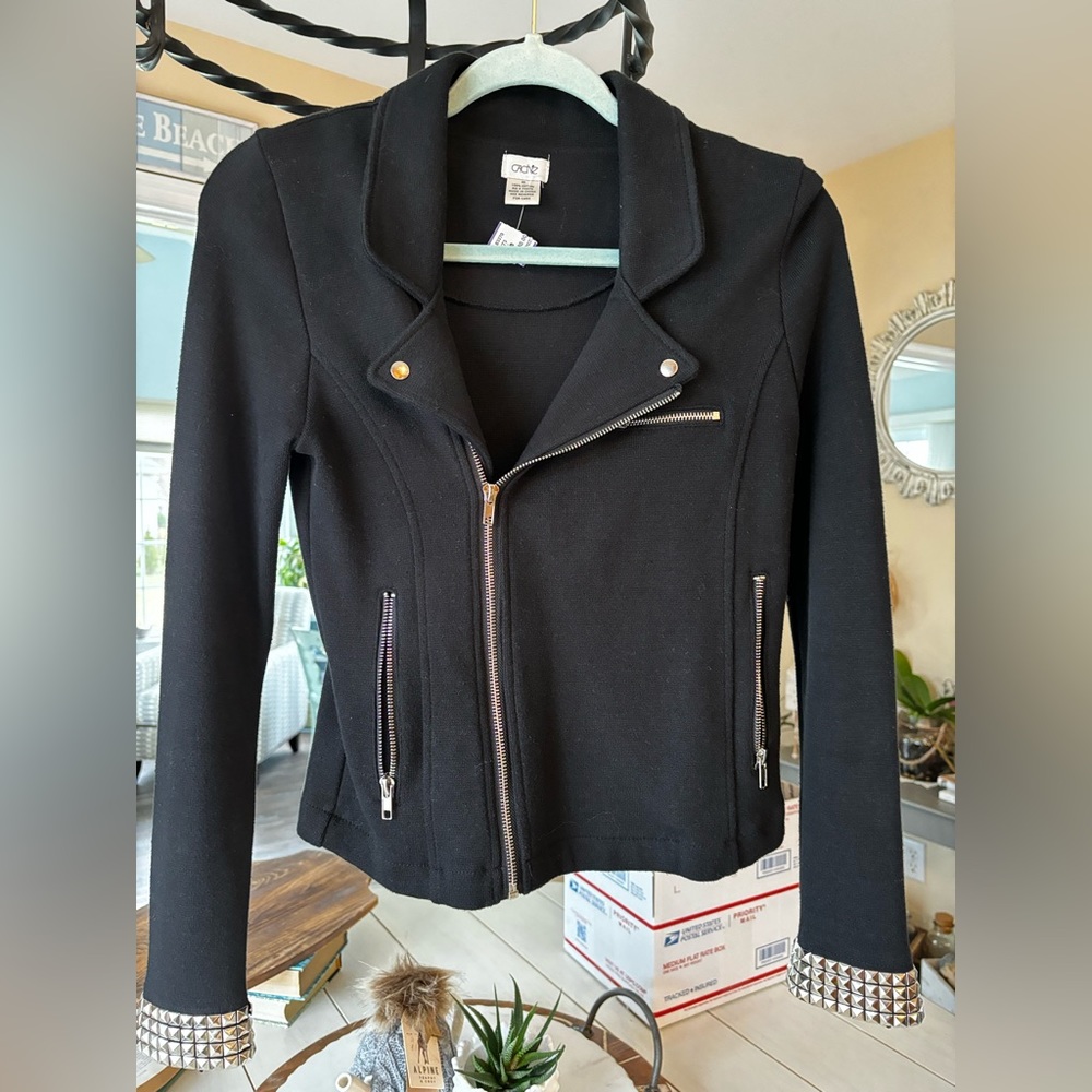 Cache cotton moto inspire cardigan